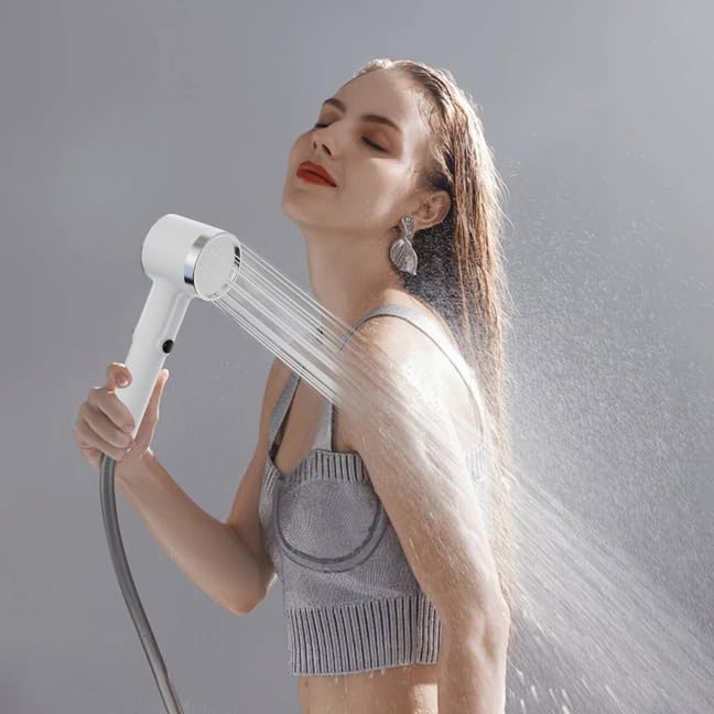 Ecumavin portable shower pump-includes-usb-charge for on-the-go recharge.