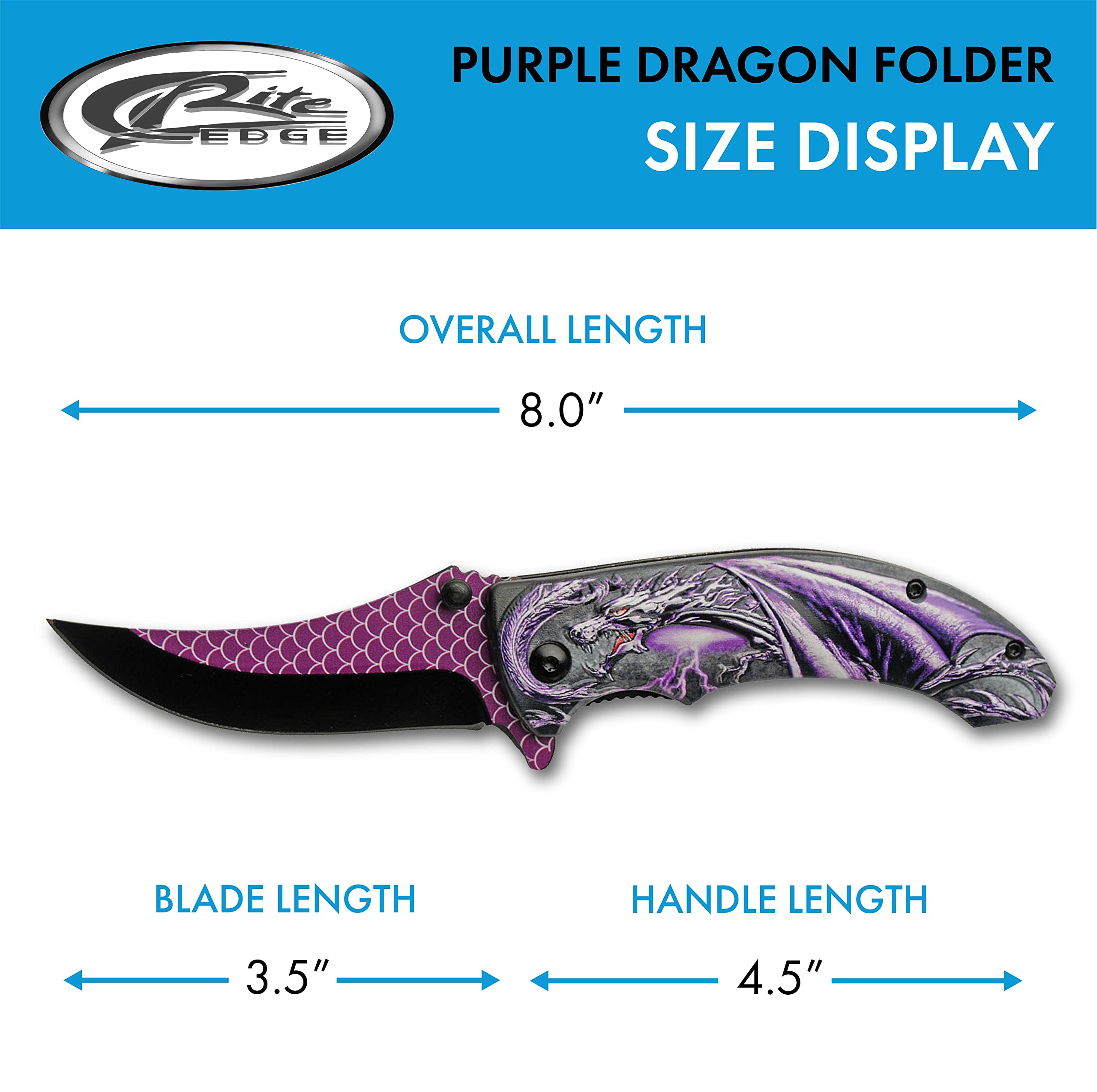 ABS handle with liner-lock and pocket clip on EDC knife