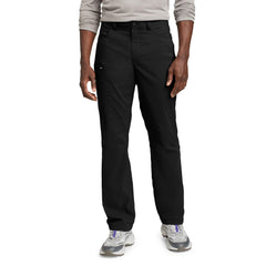 Eddie Bauer Rainier Lined Pants front view with athletic fit and water-repellent performance.