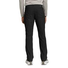 Eddie Bauer Rainier Lined Pants pocket close-up highlights cargo and secure storage.