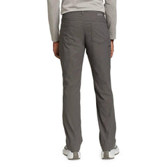 Eddie Bauer Rainier pants with StormRepel DWR for moisture shedding.