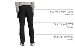 Eddie Bauer Rainier Lined Pants StormRepel finish resists moisture in rain