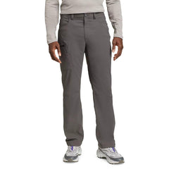 Eddie Bauer Rainier pants with warm fleece lining for cold-weather hikes.
