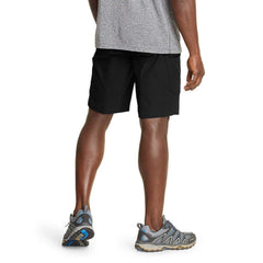 Eddie Bauer Rainier Shorts side pocket detail for quick access.