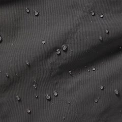 Eddie Bauer Rainier shorts fabric close-up highlighting water-repellent finish and UPF 50+