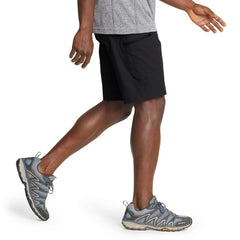 Eddie Bauer Rainier shorts waistband with Polygiene odor-control for fresher wear