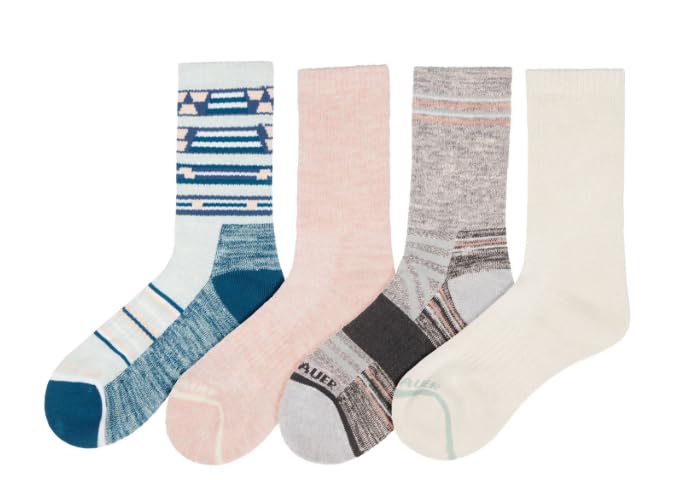 Eddie Bauer sock with mesh ventilation to keep feet cool during hikes
