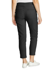 Eddie Bauer UPF 50+ Horizon pant on model; versatile travel-ready ankle silhouette