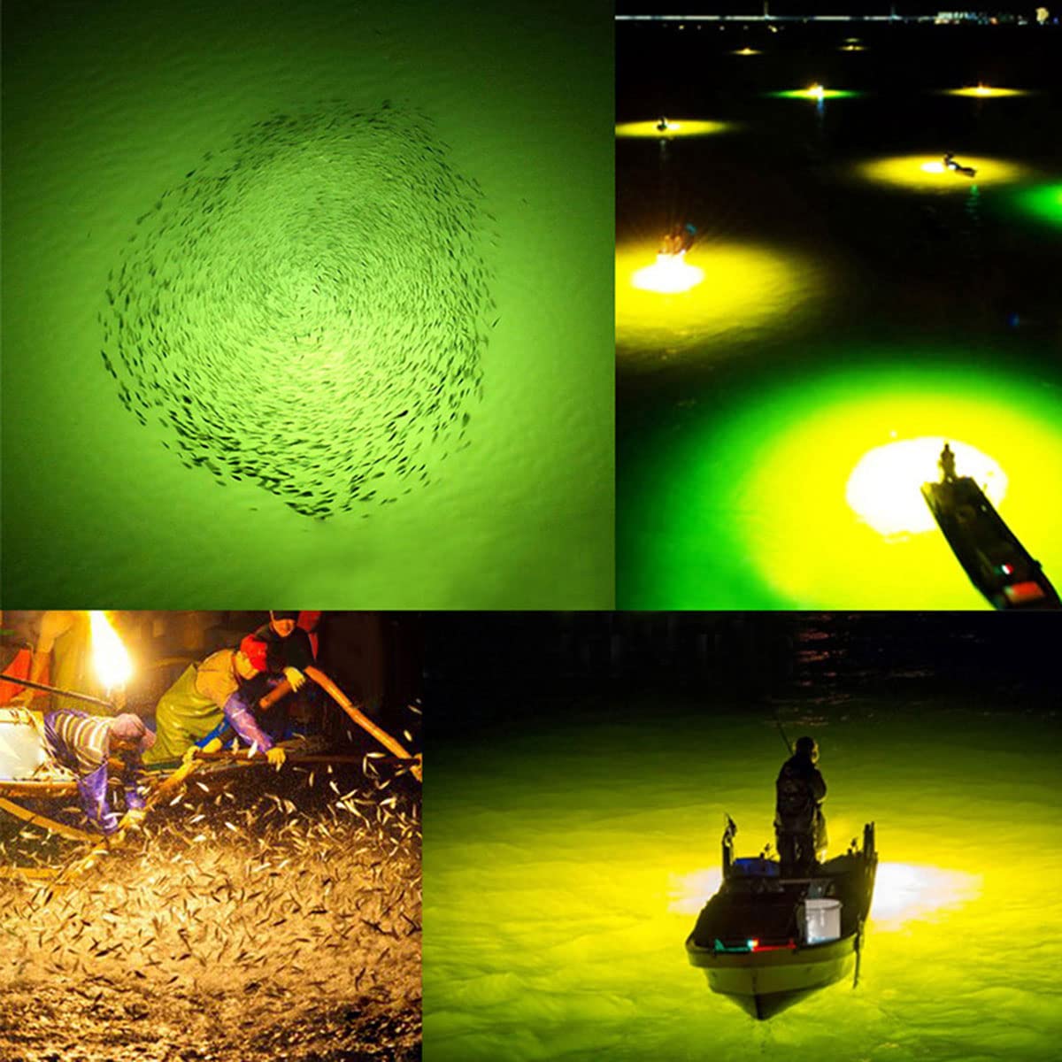 All-purpose deep-sea fishing light for lures and bait