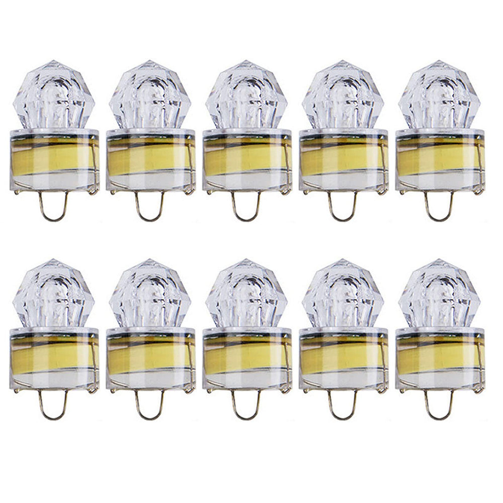Edearkar 10-pack underwater fishing lights