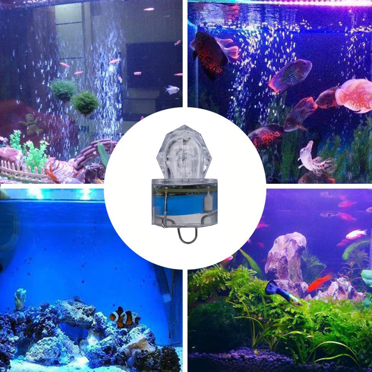 Deep-water fishing light designed for deep drop fishing