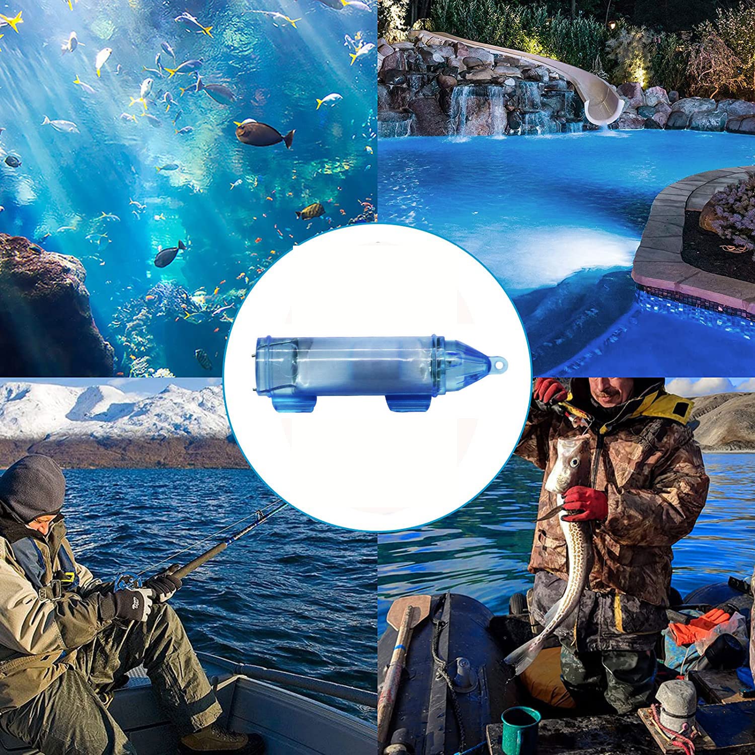 Edearkar lights used in saltwater deep-sea fishing