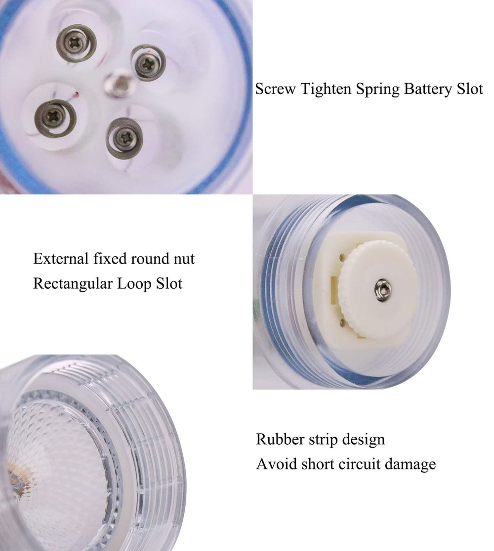 Saltwater and freshwater fishing use, durable waterproof light