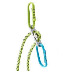 EDELRID rope ends color-coded for quick organization during setup
