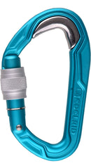 EDELRID Bulletproof Screw Icemint – top view showing steel wear plate for durability.