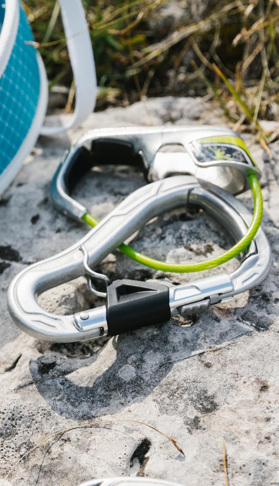 Eco non-anodized finish offers a sustainable option for climbers