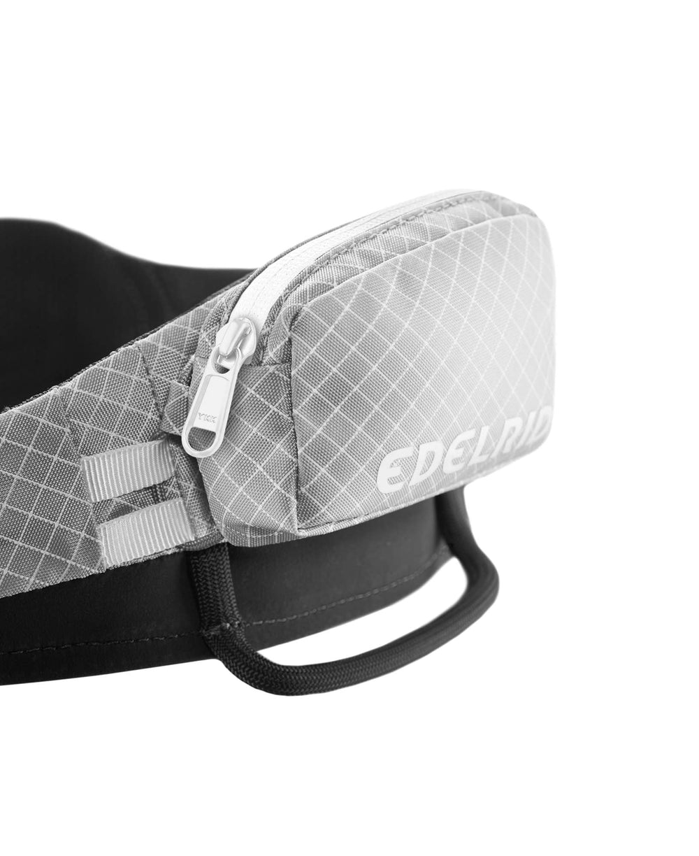 EDELRID Helios wear indicator reveals abrasion by red threads inside.