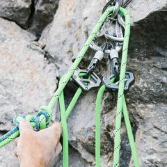 Edelrid Pro Dry finish resists dirt and water for reliable performance