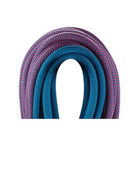 edelrid Tommy Caldwell Eco Dry ColorTec rope pink turquoise center marking for quick identification