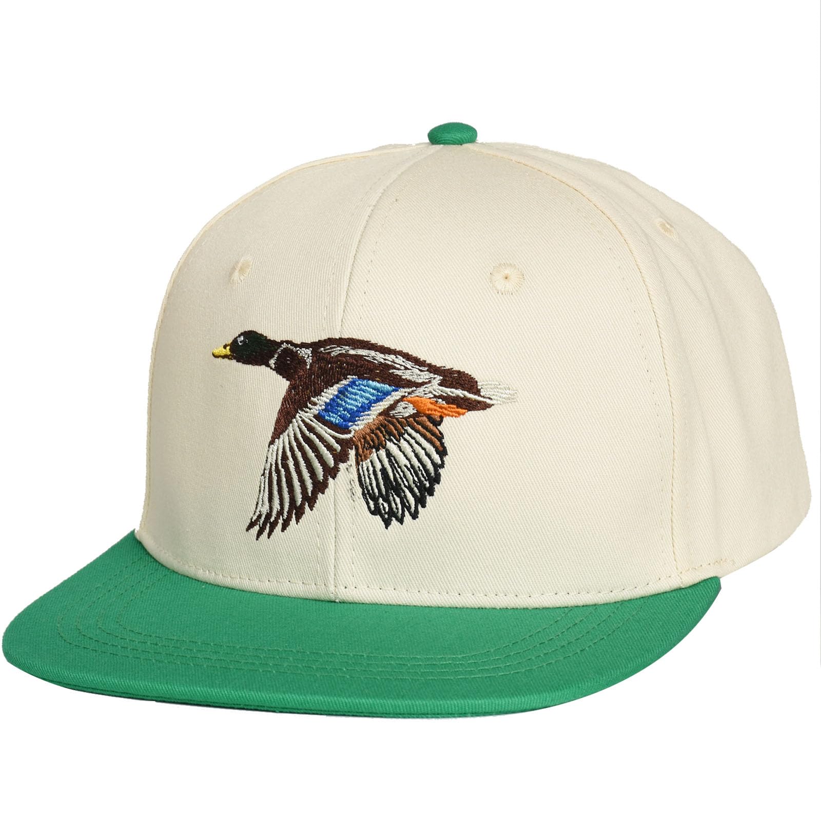 EDTREK Elite Youth Country Hat front view with mallard embroidery for durable outdoor adventures.