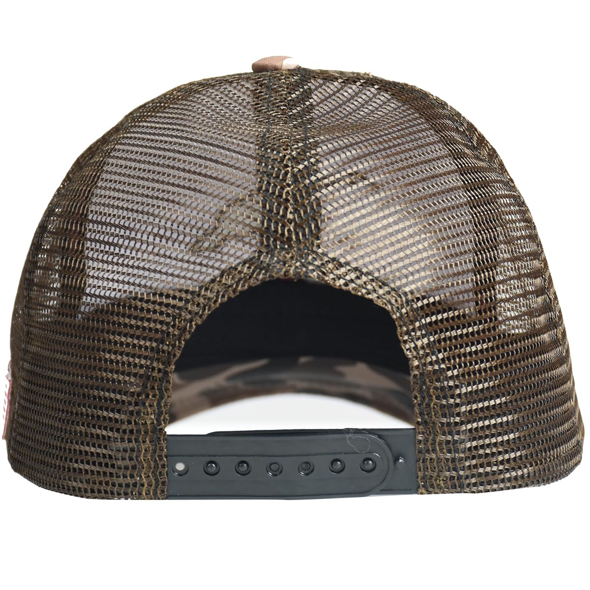 Mesh back panel for airflow on EDTREK performance hat