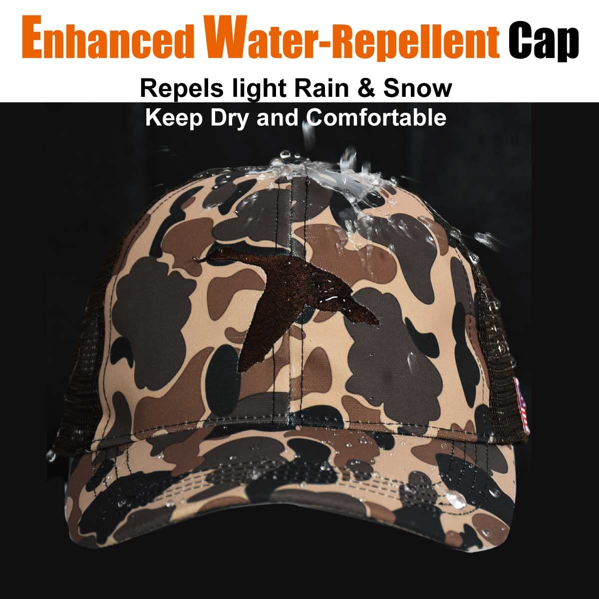 Oversized 2XL EDTREK cap designed for big heads