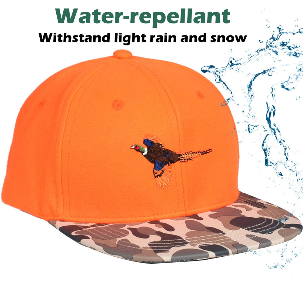 EDTREK Outdoorsman snapback side embroidery detail adds subtle flair