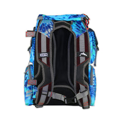 Ego Kryptek Tactical Tackle Box Backpack back strap for comfortable carry.