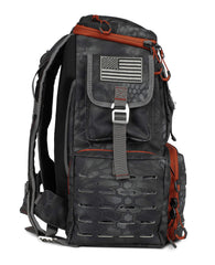 Ego Kryptek Tactical Tackle Box Backpack four tackle trays included for organized storage