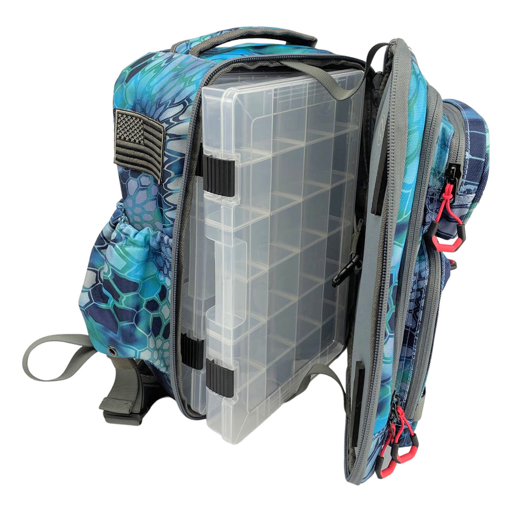 Water resistant 1000D nylon material of the Ego Kryptek backpack