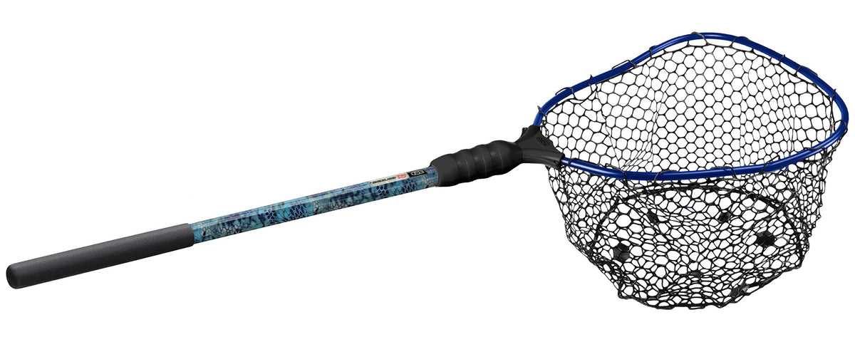 Ego S1 Slider fishing net with extendable handle for versatile reach across water types.