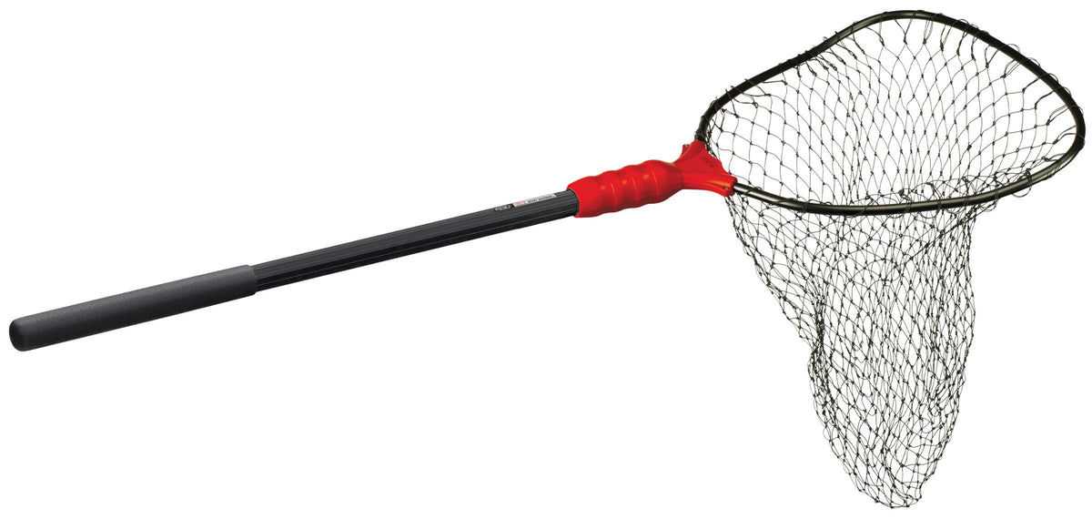 Ego S1 Slider Net with extendable handle for easy reach on boats.