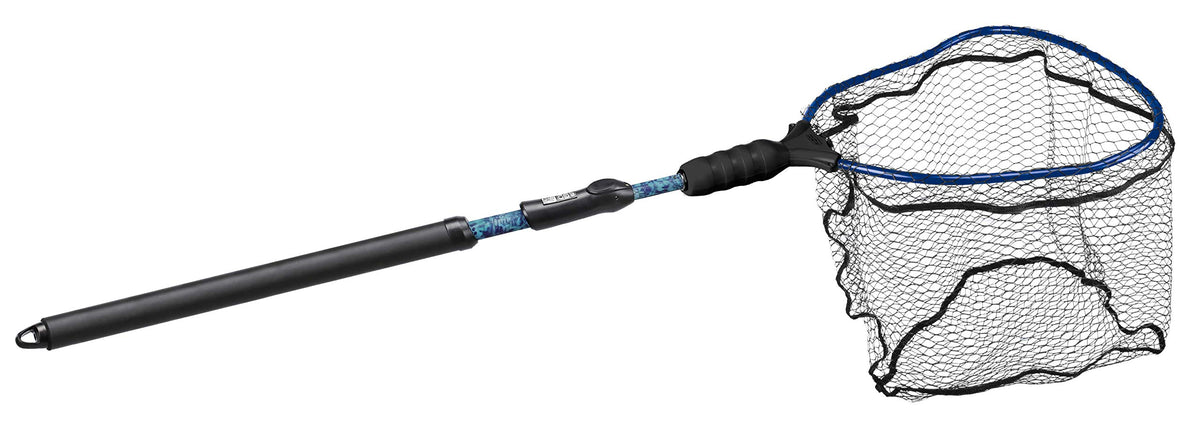 Ego S2 Slider handle extended for long-reach casting and landing.