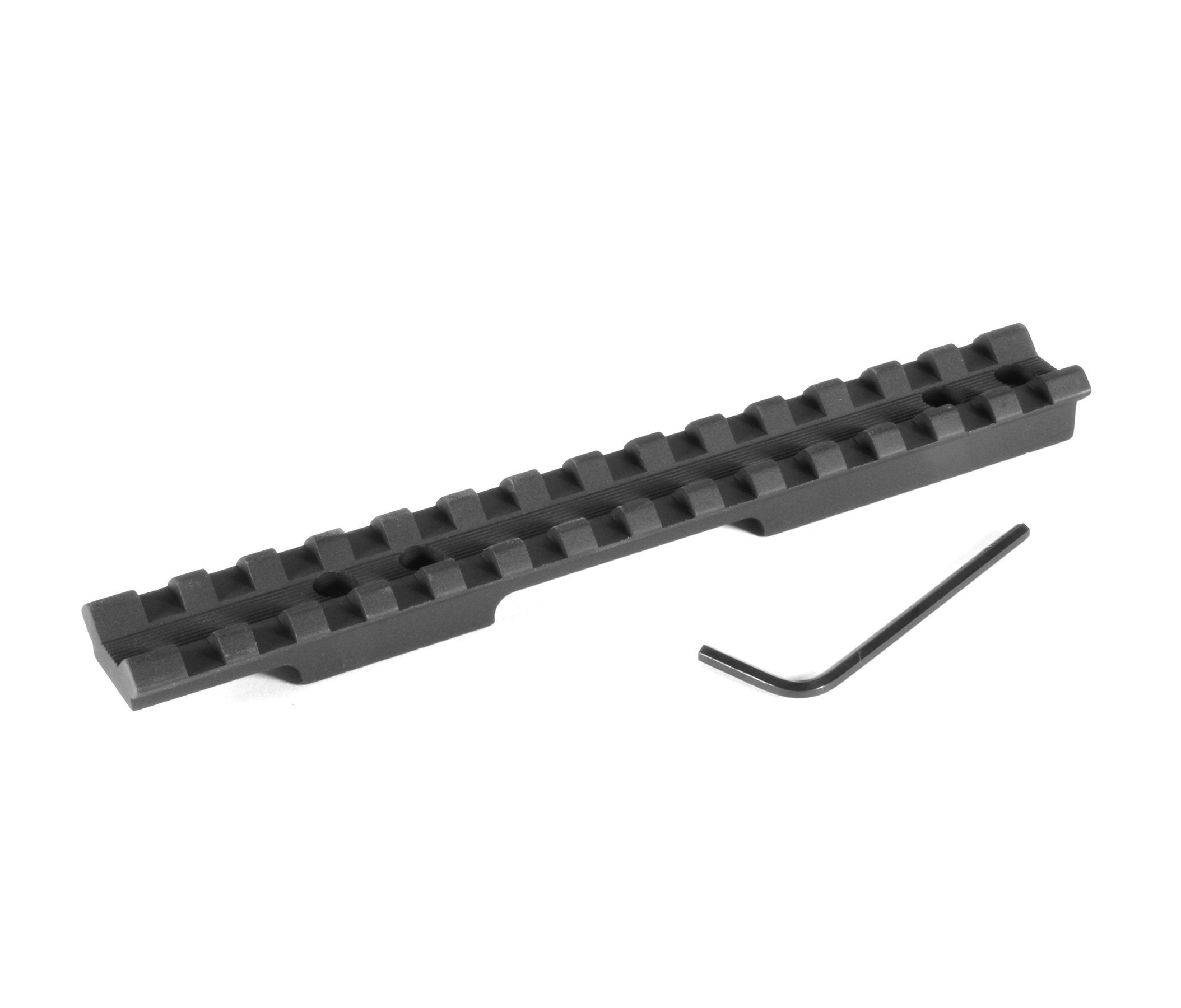 EGW Picatinny rail scope mount for Savage 93 with 20 MOA enables precise aiming adjustments.