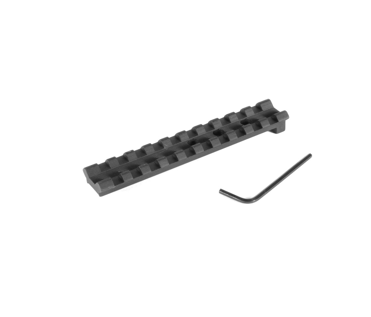 EGW Picatinny scope mount for S&W revolver improves alignment and accessory versatility.