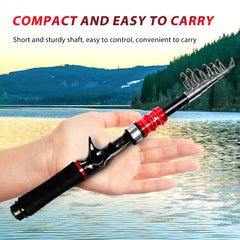 EHERDM Telescopic Rod with EVA handle offers comfortable grip.