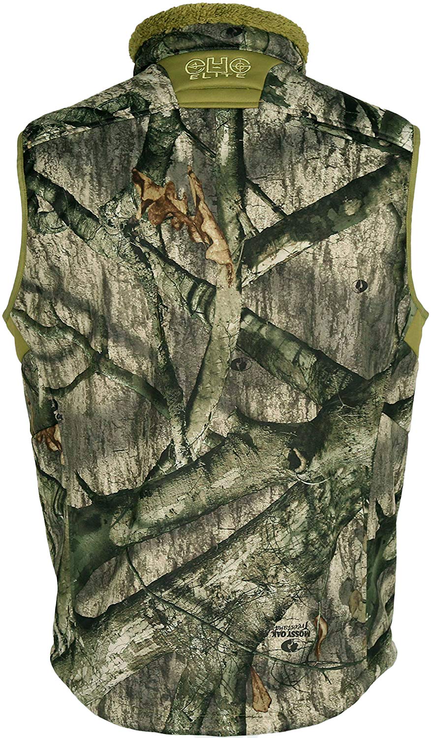 EHG Elite Blackburn vest chest pocket and handwarmer pockets for secure access