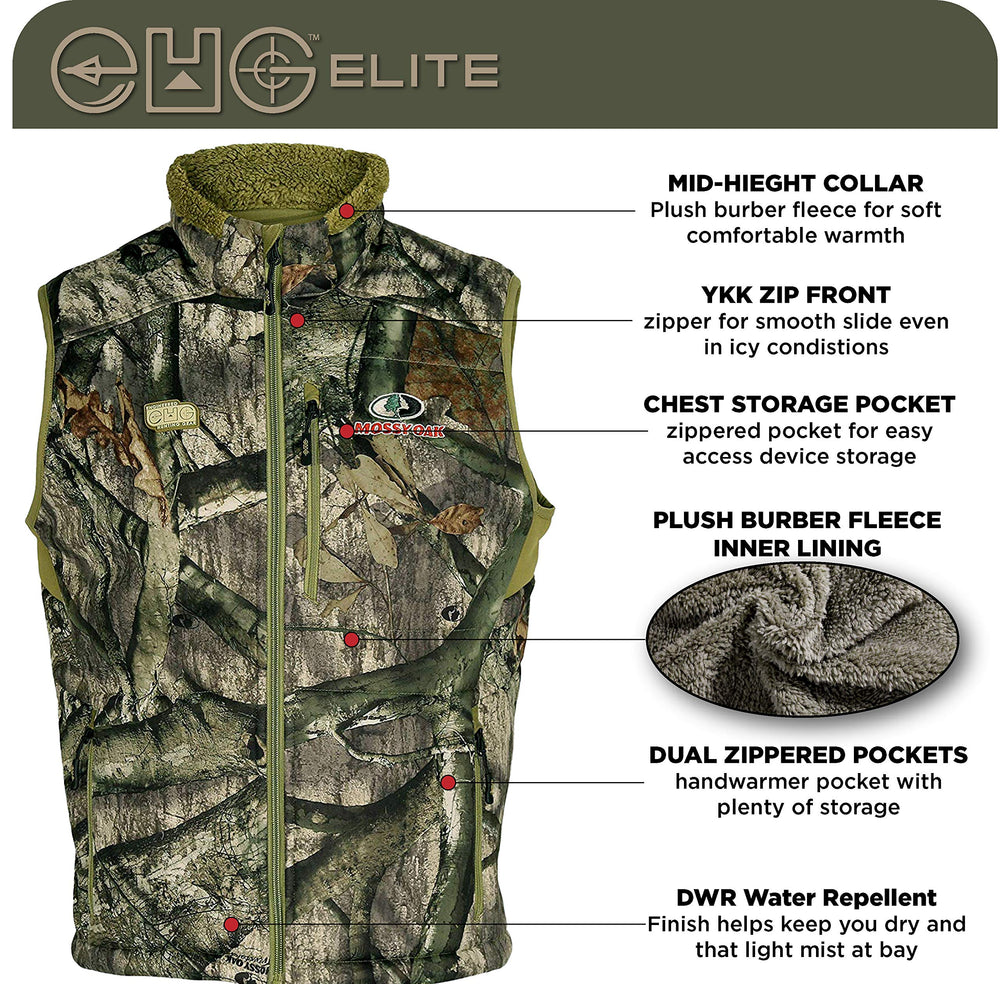 EHG Elite Blackburn vest with Scent Slayer tech aiding wind scent control