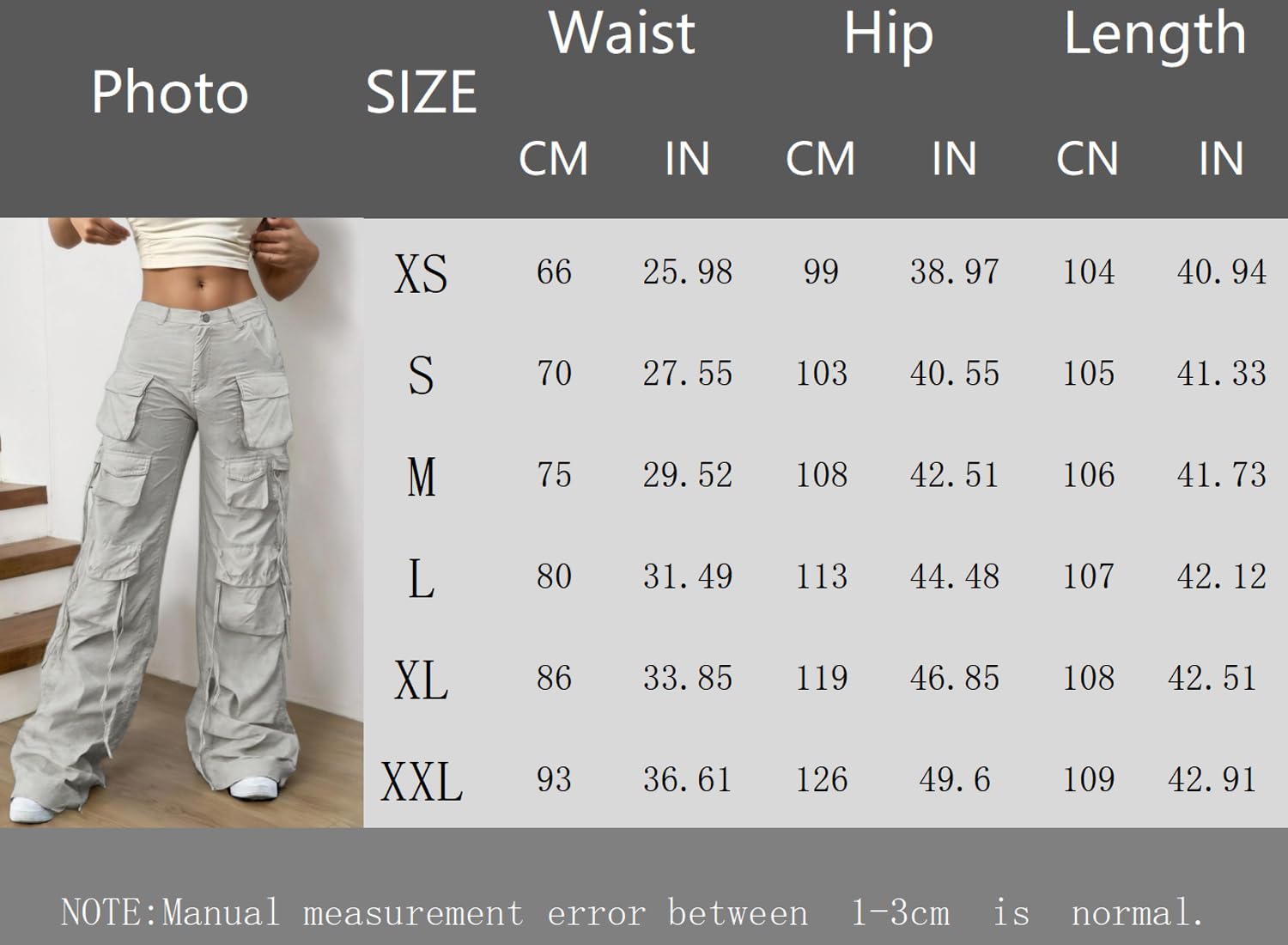 EHYFFYH Y2K streetstyle cargo pants, ideal for casual outings.