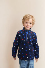 Eigioo soft-brushed polar fleece close-up highlights cozy warmth for chilly days.