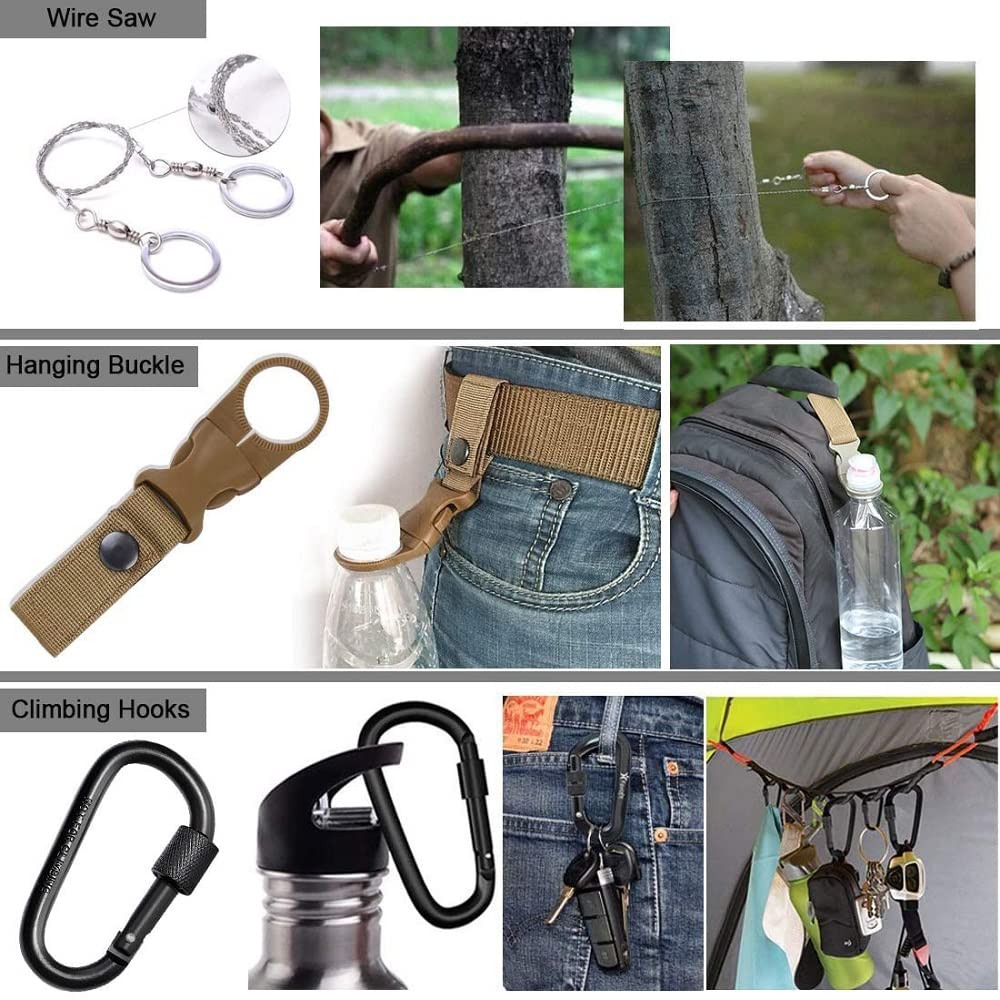 EILIKS flint stone fire starter for quick ignition outdoors