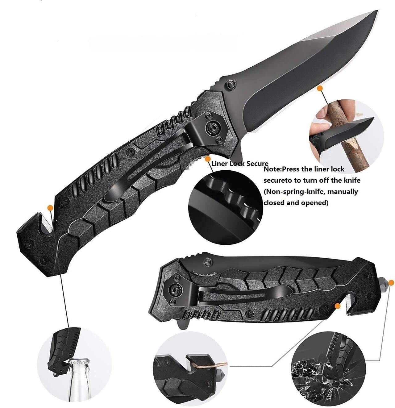 EILIKS multi-use spoon fork compact camp meal tool