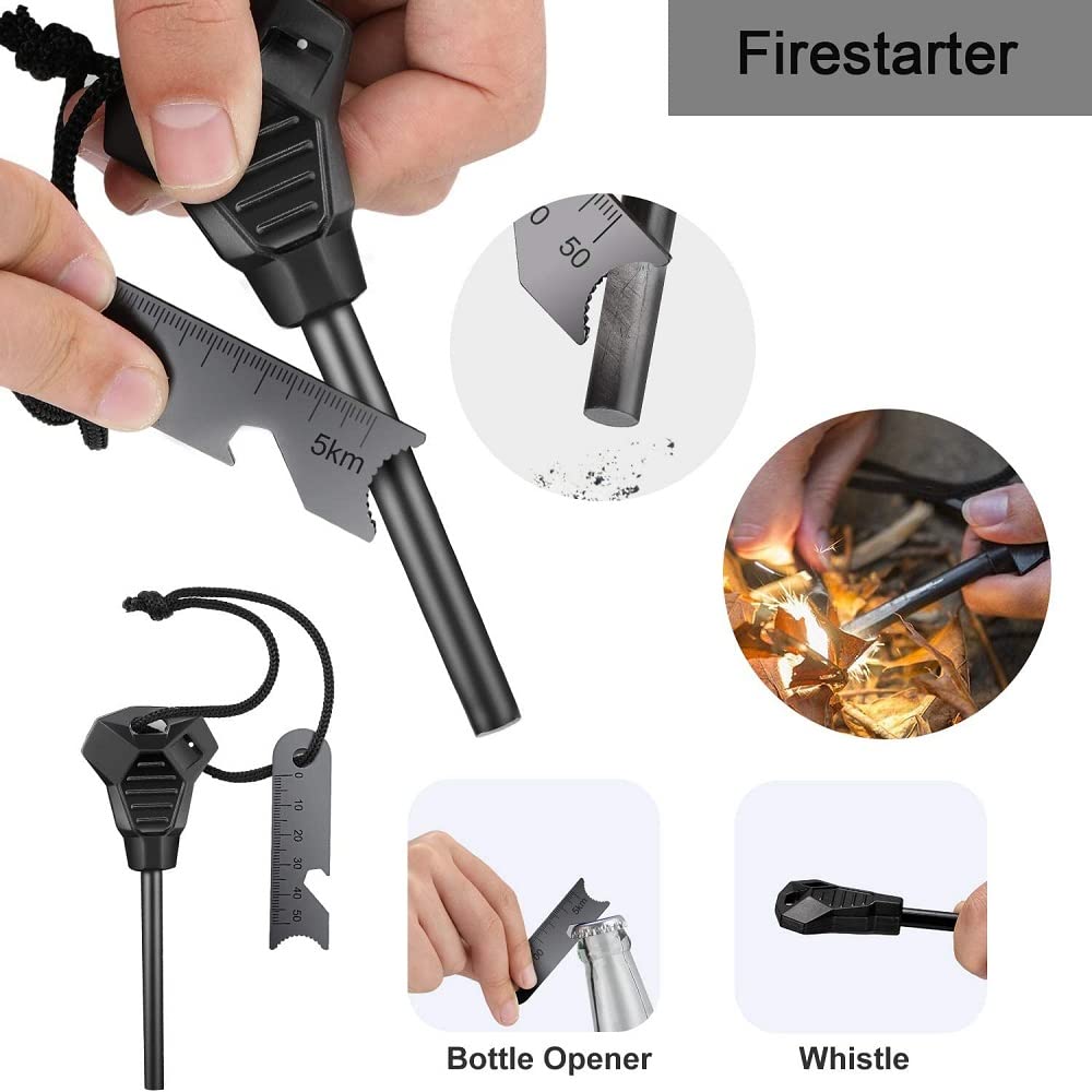 EILIKS paracord bracelet tools for quick shelter and gear access