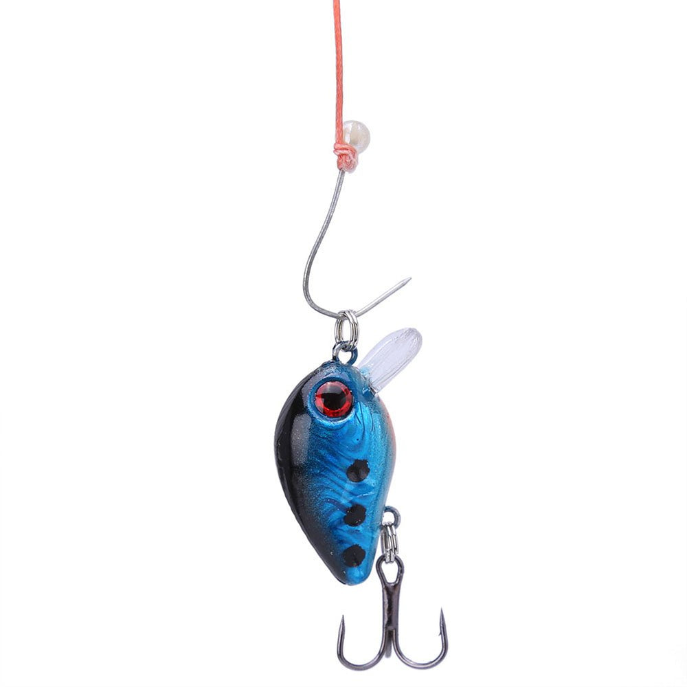EIMSOAH lifelike pattern lure mimics baitfish to improve bites.