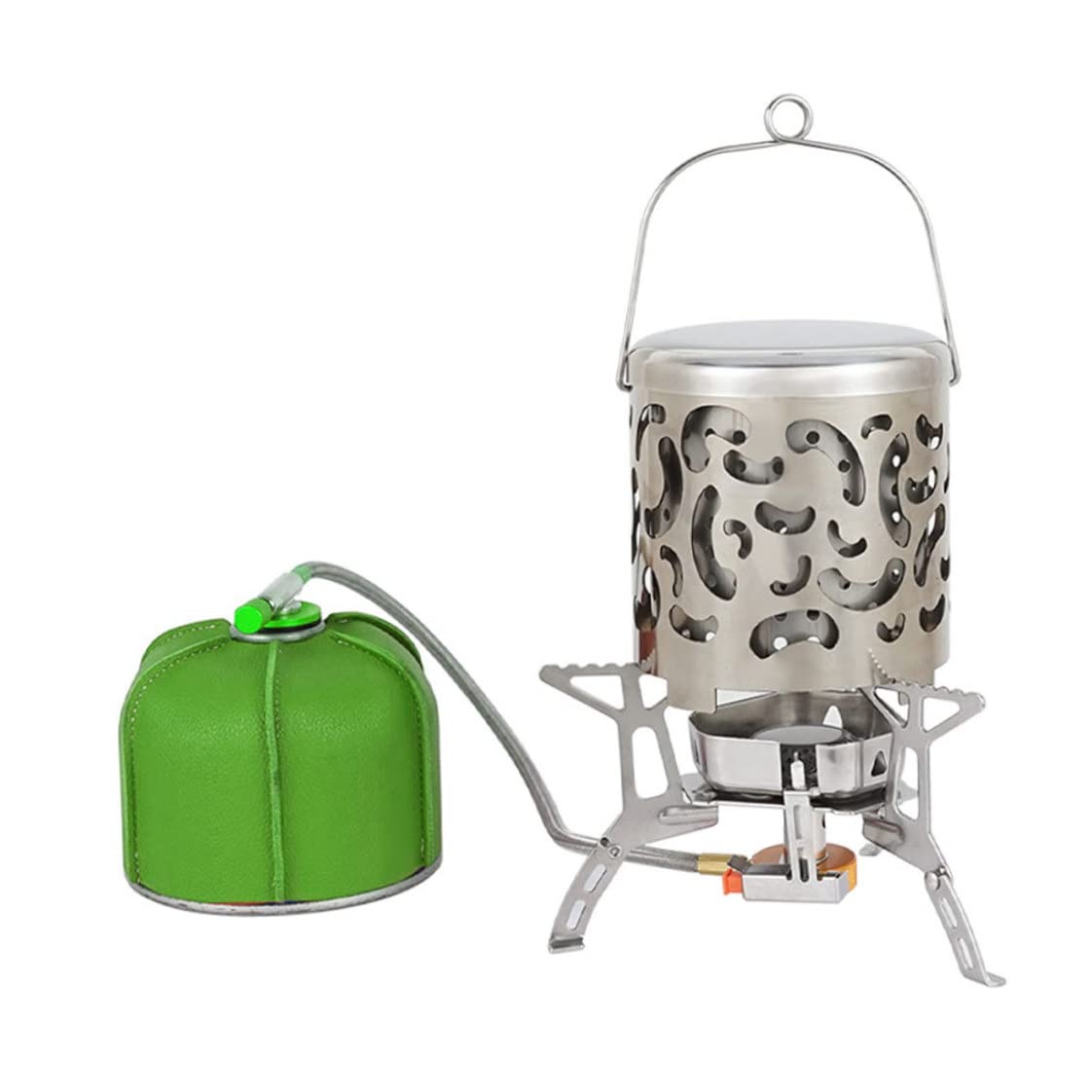 Eioflia fast-heating stove heater enables quick warmth on chilly outdoor trips.