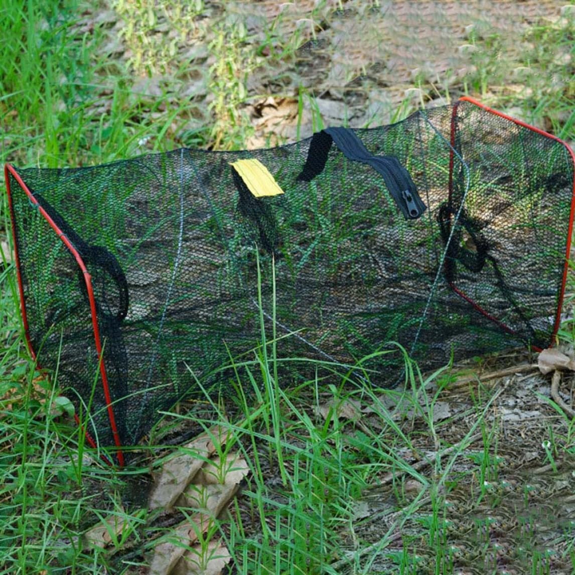 Eioflia foldable crab trap compact for storage after use.