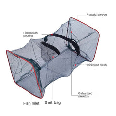 Eioflia nylon mesh closeup highlights durable construction for lasting trips.