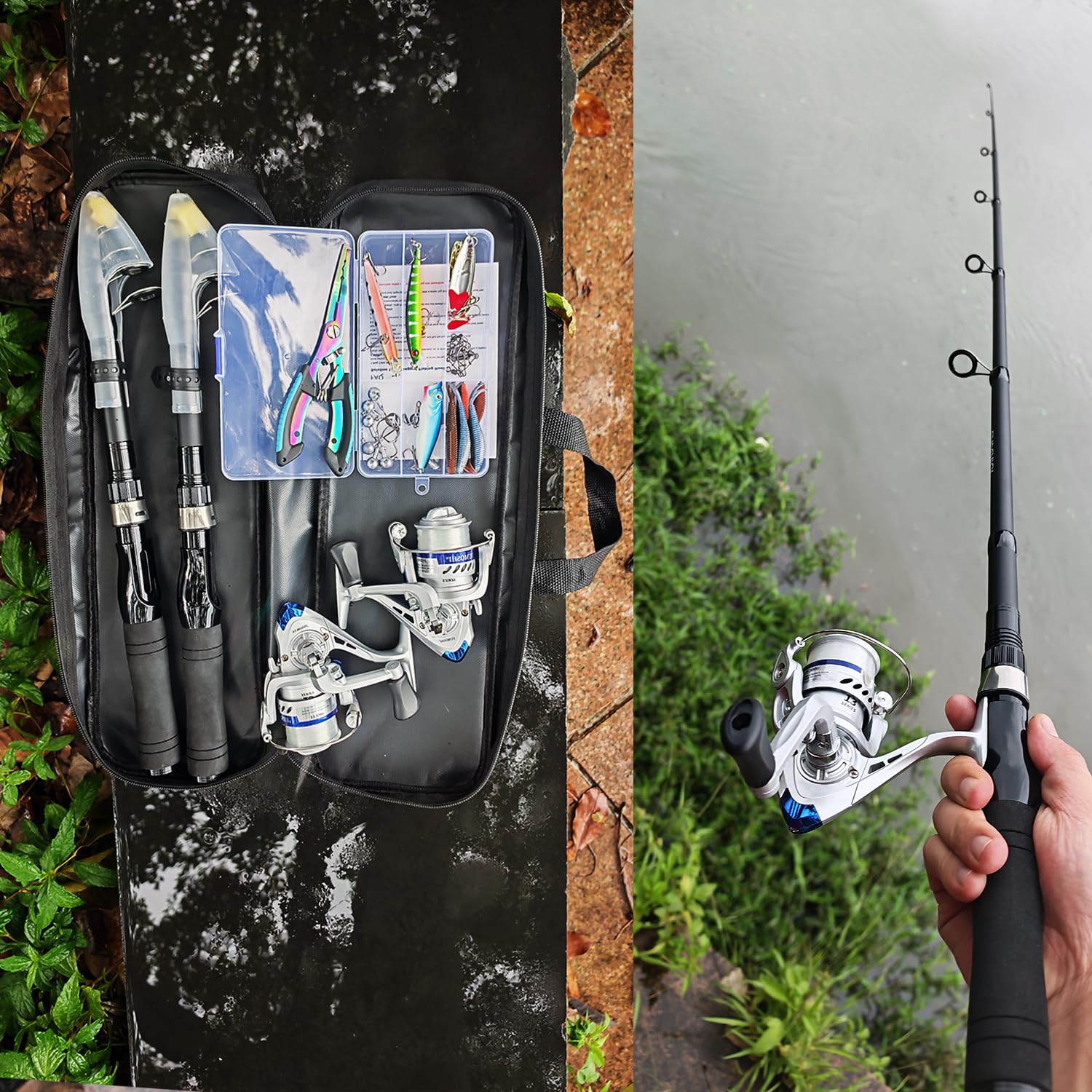 EIVOEMICK saltwater freshwater setup for versatile environments