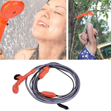 Ejoyous 12V car shower kit ready for remote rinsing