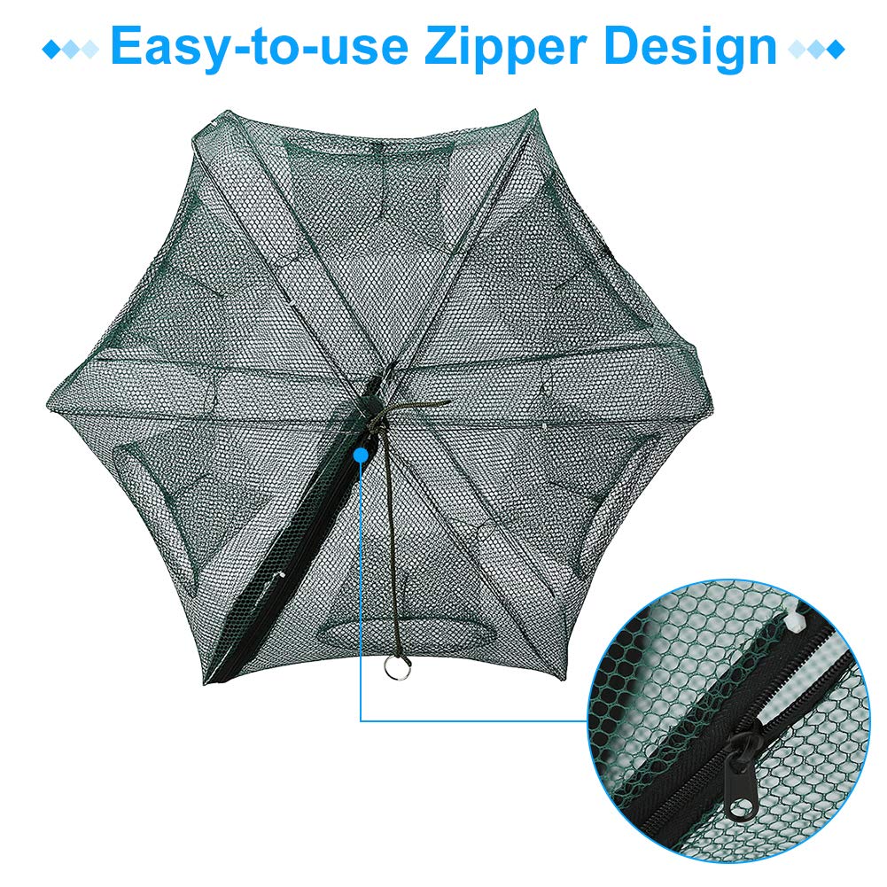 Compact size 58 x 22 cm suitable for shore and boat use.